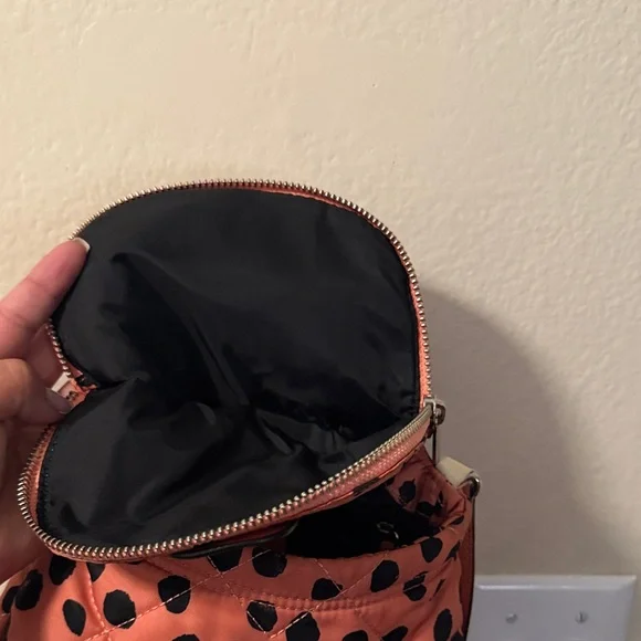 Marc Jacobs Orange and Black Polka Dot Crossbody Bag - Picture 7 of 8